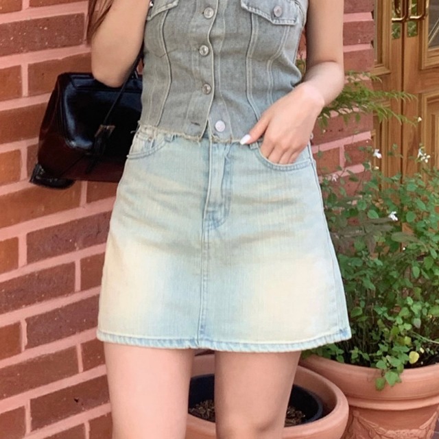 Turningデニムミニスカート | ファッション通販サイト NUGU