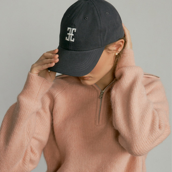 FOLNUA CLASSIC LOGO BALL CAP - CHARCOAL | ファッション通販