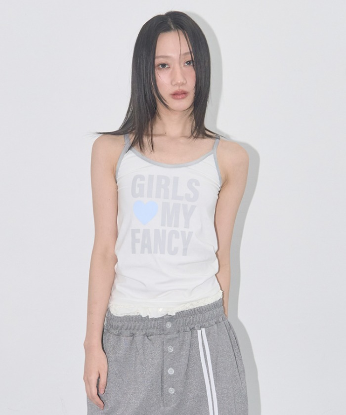 みよみよめいめいさま　専用①タイプ GIRLS MY FANCY SLEEVELESS (GRAY) F25QB114 | ファッション通販