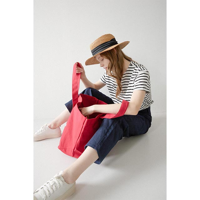 Famous For Pizza 赤 トートバッグ Famous for pizza bag | ファッション通販サイト NUGU