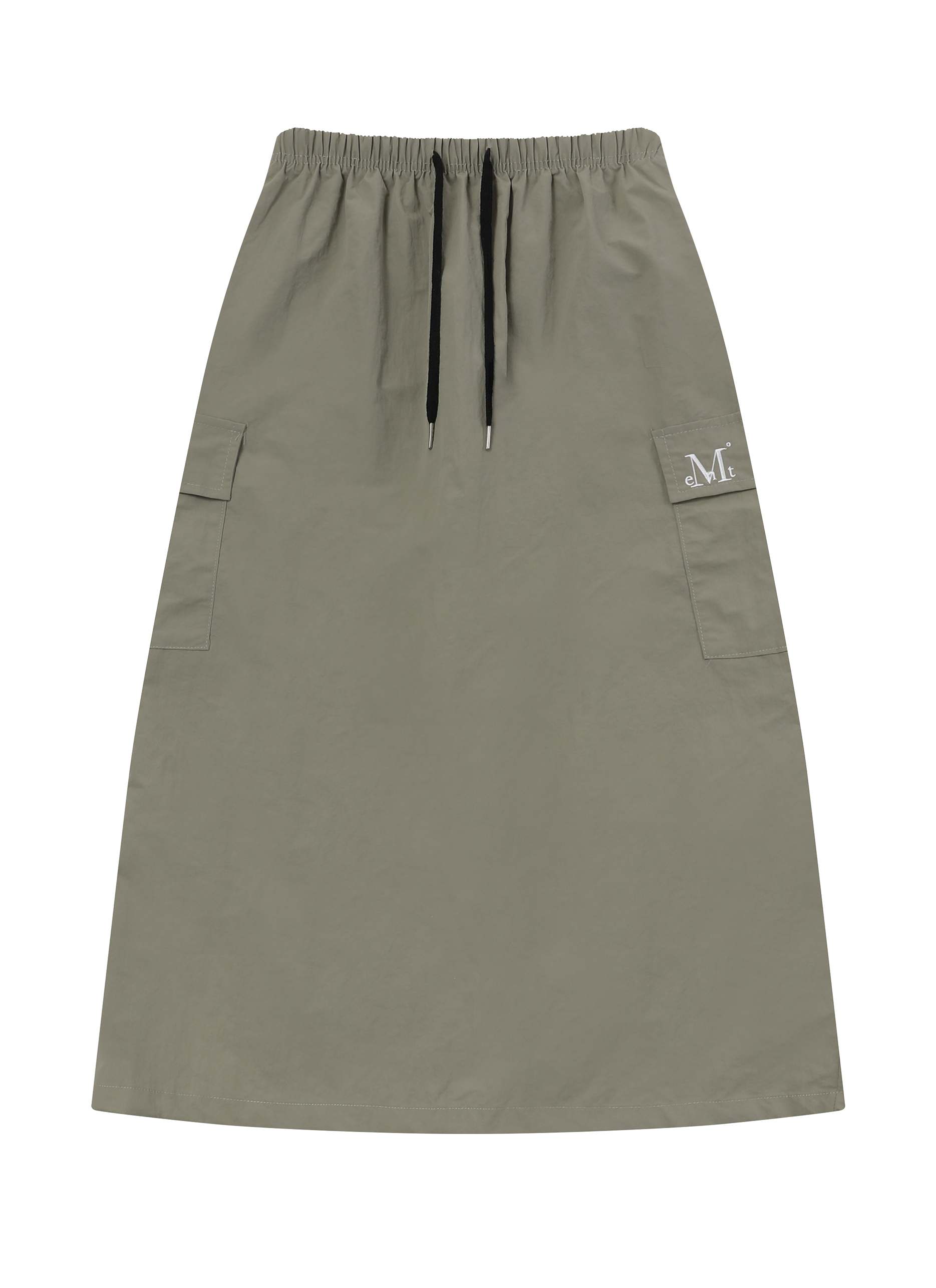 【MUCENT】VENT NYLON LONG CARGO SKIRT_3colors ☆韓国人気☆ VENT NYLON LONG CARGO SKIRT(3Color) | ファッション通販サイト