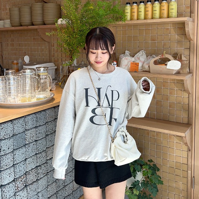 ビックロゴスウェットシャツ