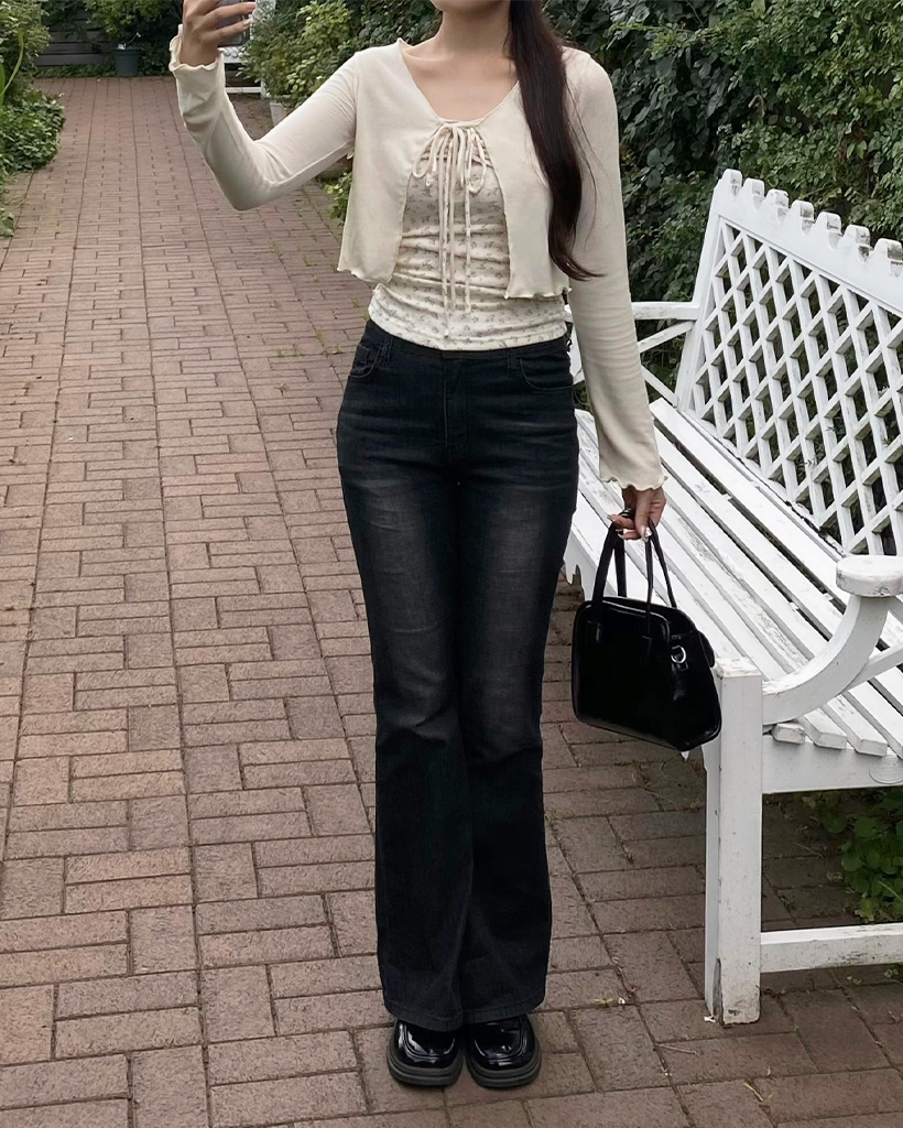 AOURE アウール 未使用品 コットンカーディガン サイズL ブラック 中古・古着通販】ebure (エブール) シアーコットンアセテート