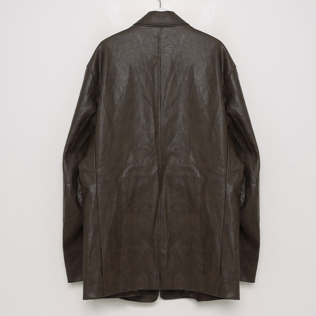 フェイクレザーブレザージャケット | ファッション通販サイト NUGU