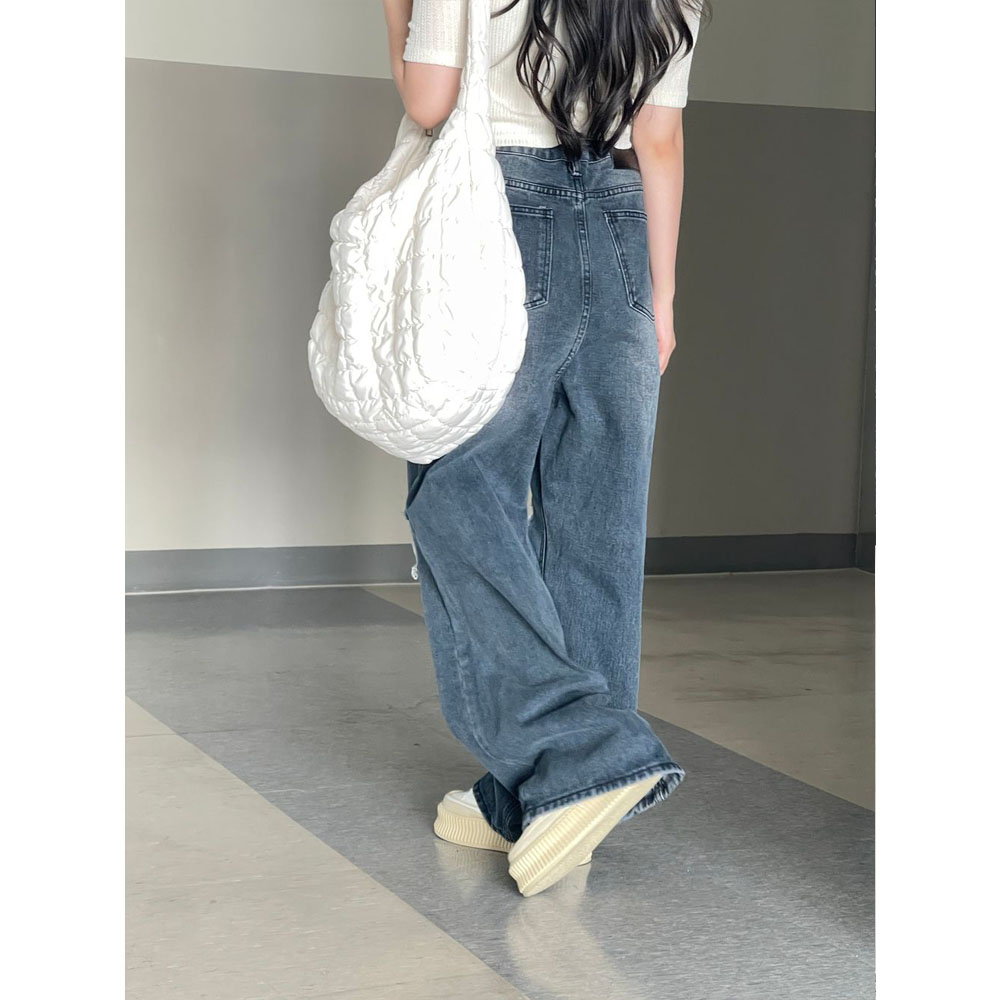 nugu ヴィンテージスリットダメージデニムパンツ ヴィンテージスリットダメージデニムパンツ | ファッション通販