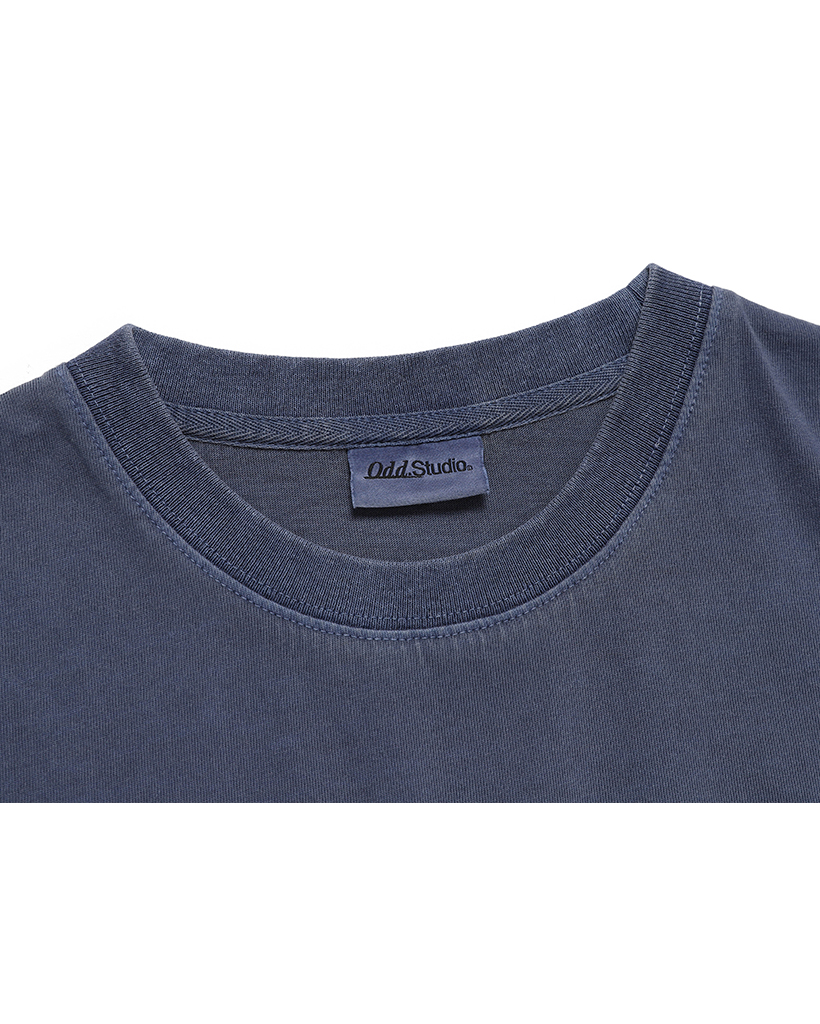 Influencer pick] ODSD Pigment Damage T-shirt - navy