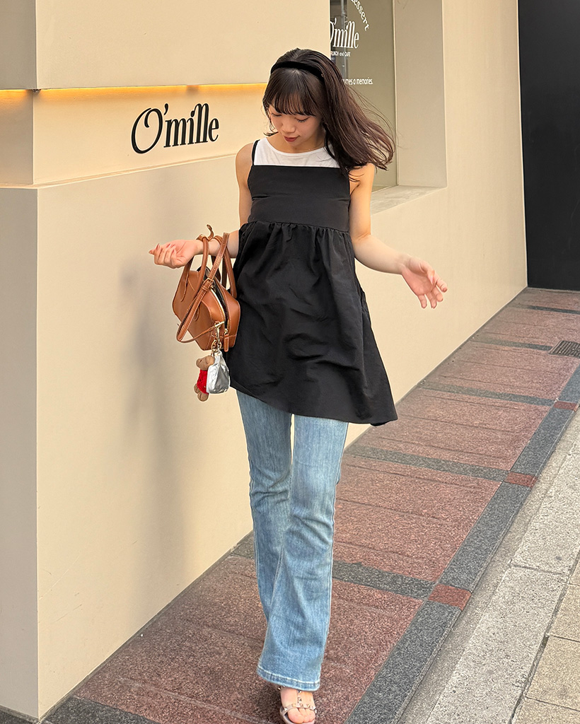美品 ジョリーミニョン ポケットリボン付き ジャガードワンピース 36 中古・古着通販】jolie mignon (ジョリ―ミニョン) ポケット