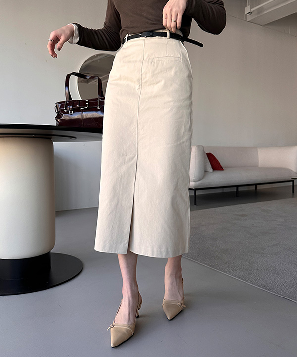 【GENERAL IDEA】Minimal H Line ロングスカート GENERAL IDEA/ジェネラルアイディア minimal h-line long skirt