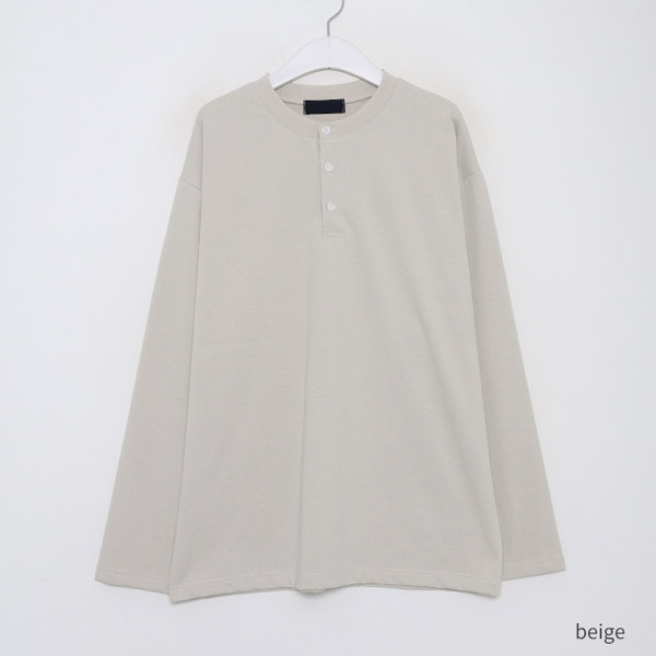 新品未使用 FEAROFGODZEGNA ヘンリーTシャツ Good On HENLEY NECK T-SHIRTS GOST1102 グッド オン ヘンリー