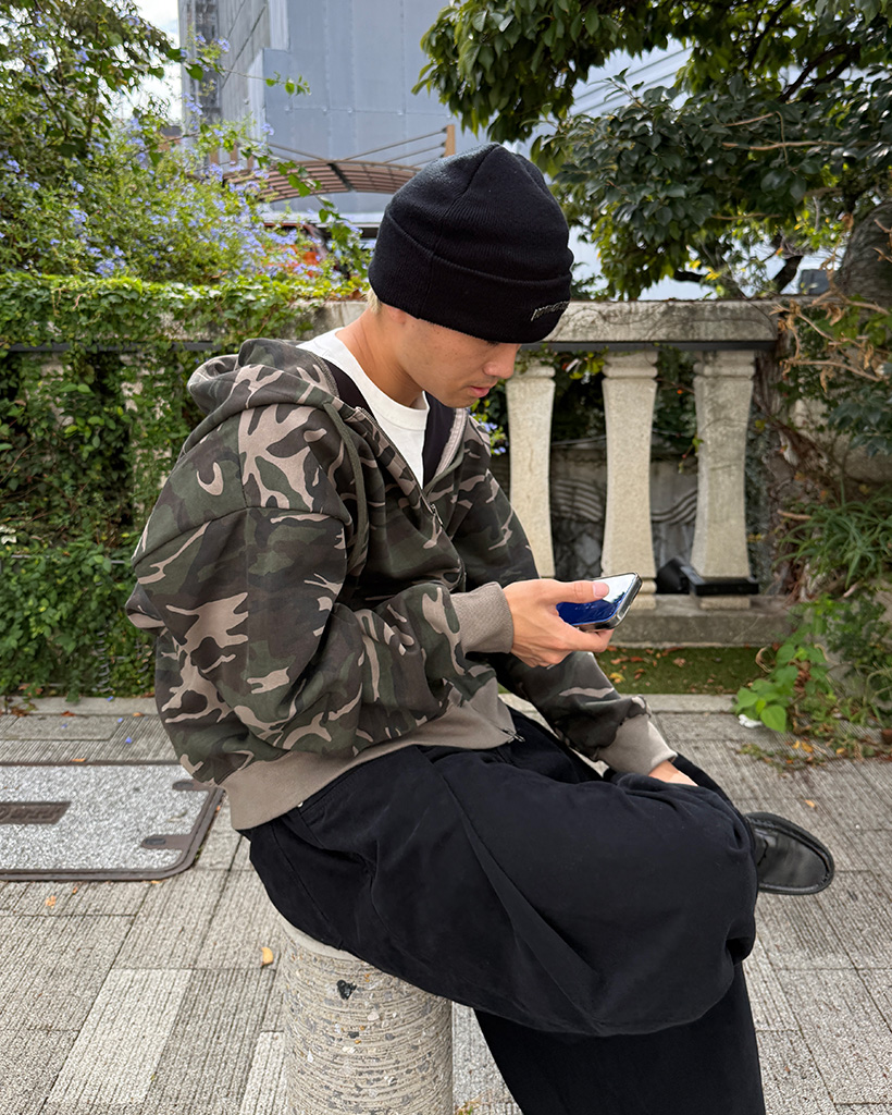 迷彩フード付きジャケット 迷彩柄 ファーフード付き コットン ジャケット カジュアル ラフ