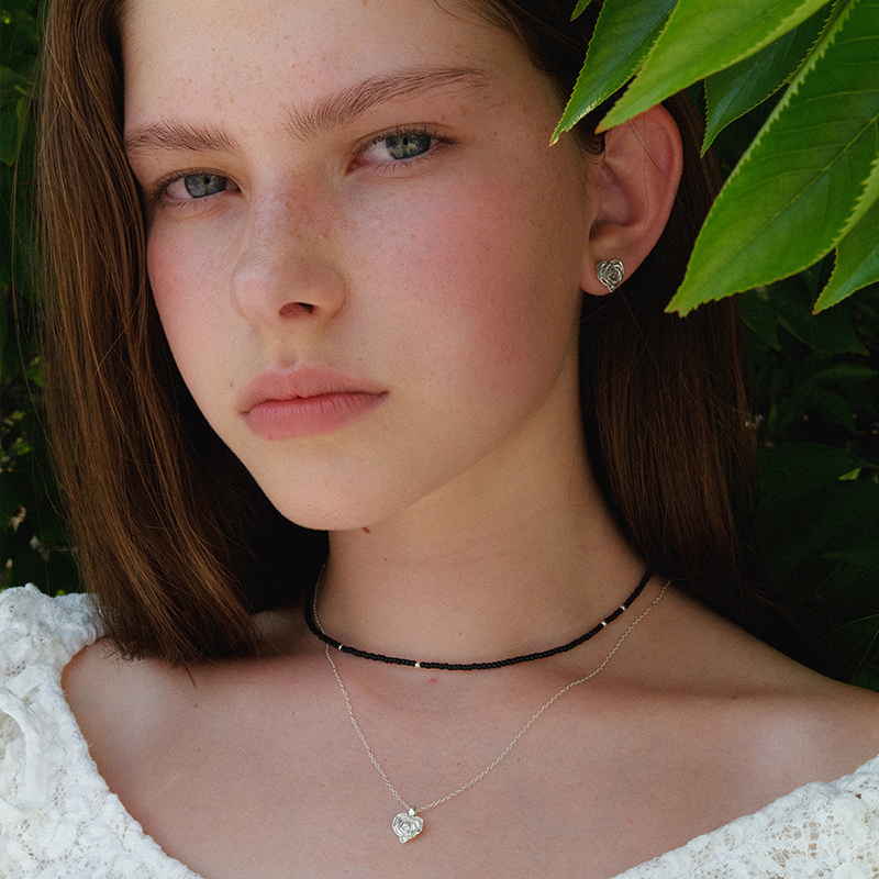 Heart Rose Necklace | ファッション通販サイト NUGU