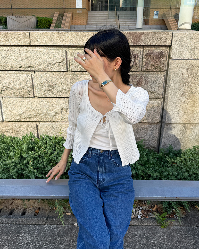 Barnnetザ ファッション the barnnet loose knit ニットカーディガン