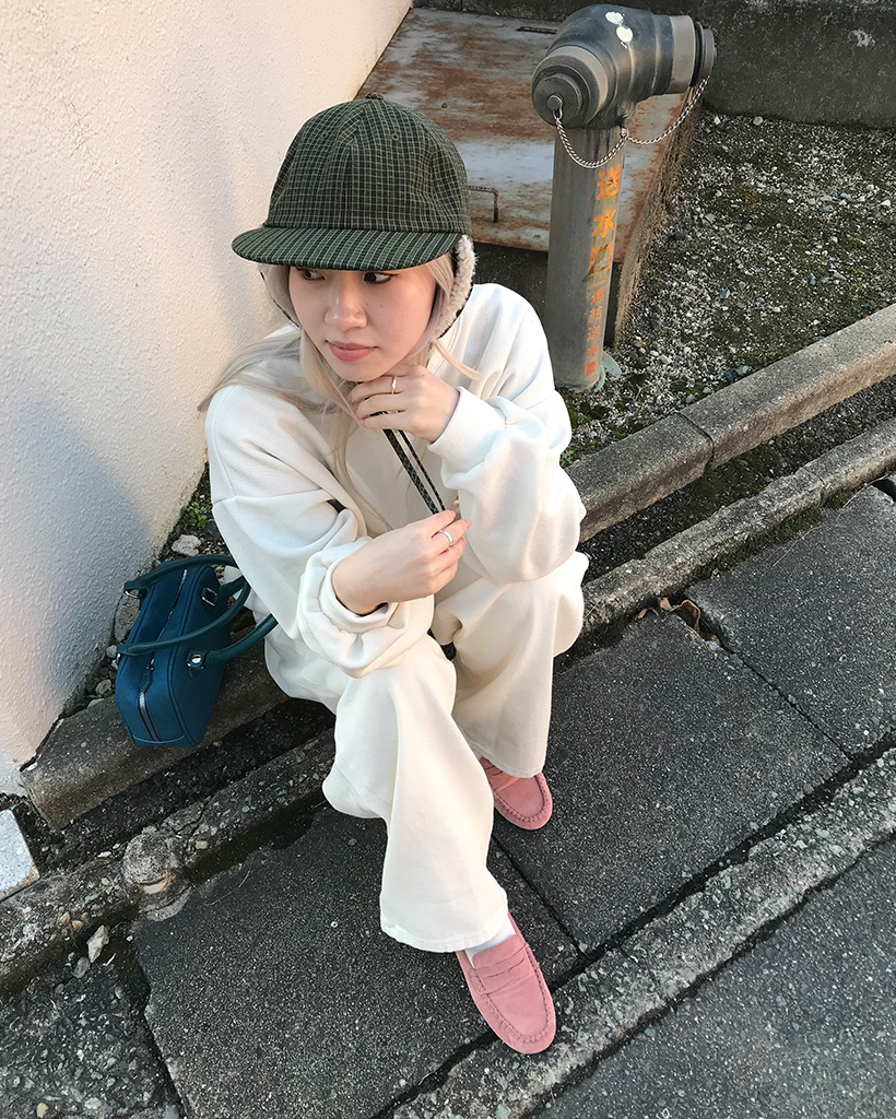 チェックファー トルーパーキャップ