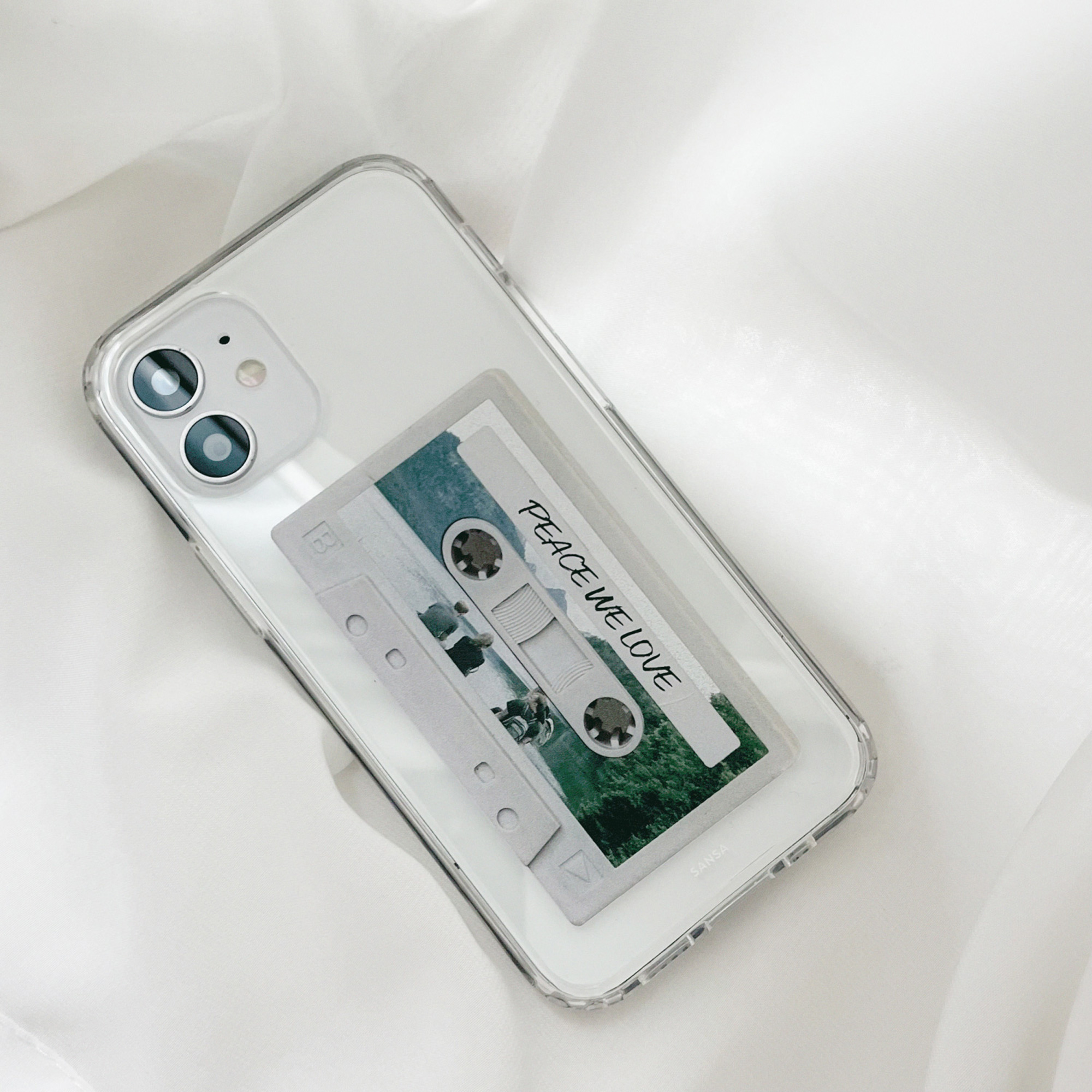 Sound of Peace_Clear Phone Case