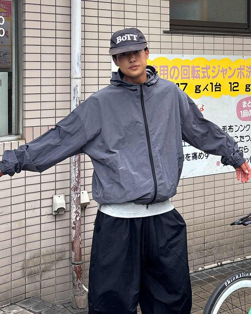 フーデッドウィンドブレーカー | ファッション通販サイト NUGU