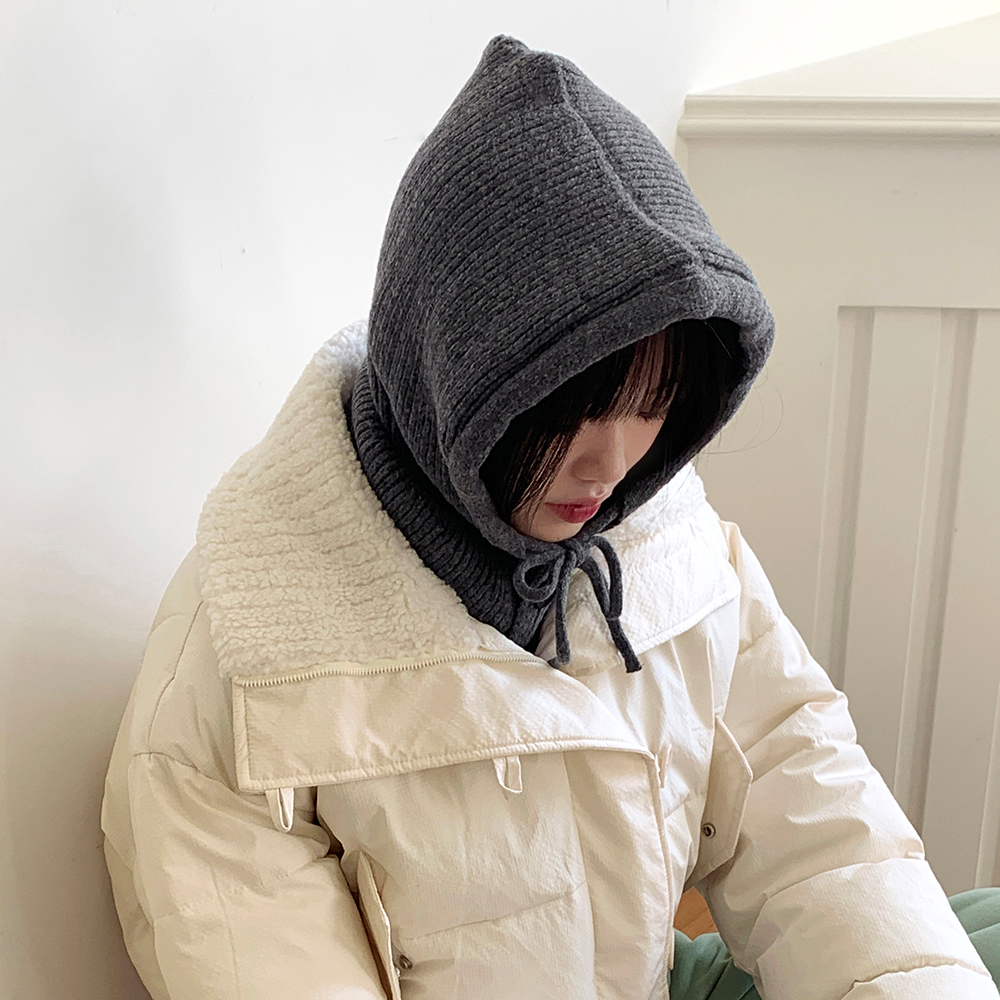 ツーボタンリボンストラップバラクラバ | ファッション通販サイト NUGU