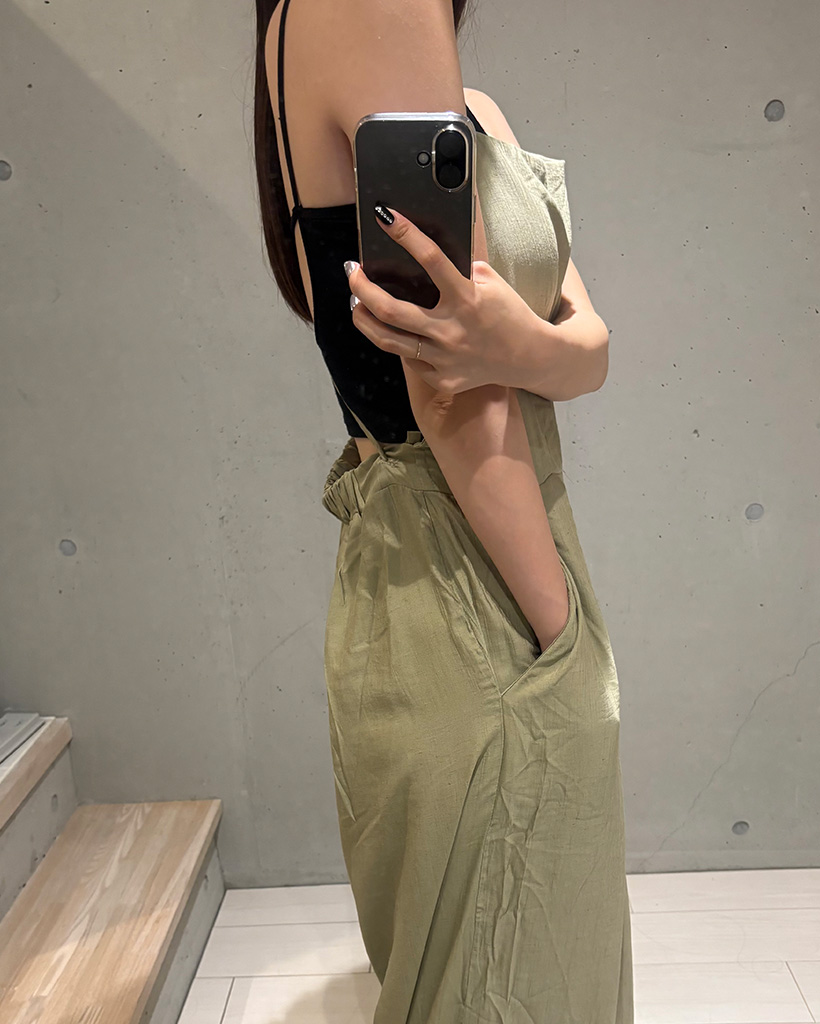 ワイドノースリーブジャンプスーツ | ファッション通販サイト NUGU