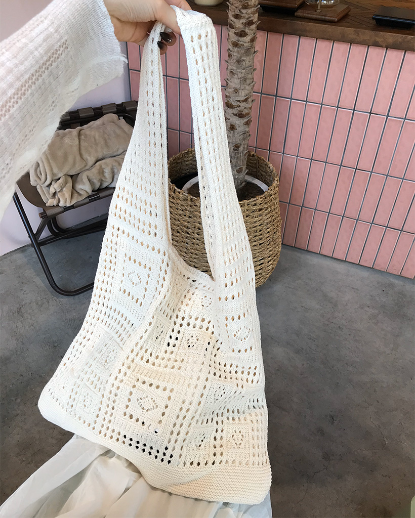 パンチングニットショルダーバッグ | ファッション通販サイト NUGU