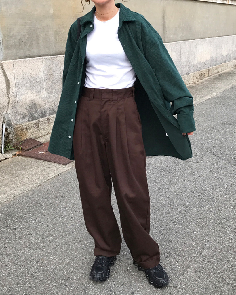 クロエ ジャケット コーデュロイ 新品 コーデュロイオーバーシャツジャケット | ファッション通販サイト NUGU