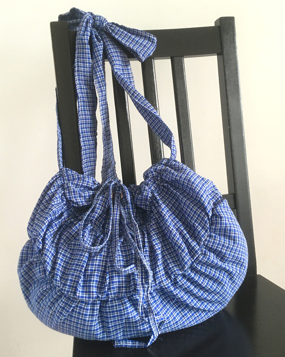 Todayful ノベルティ チェックショルダーバッグ BLU TODAYFUL(トゥデイ