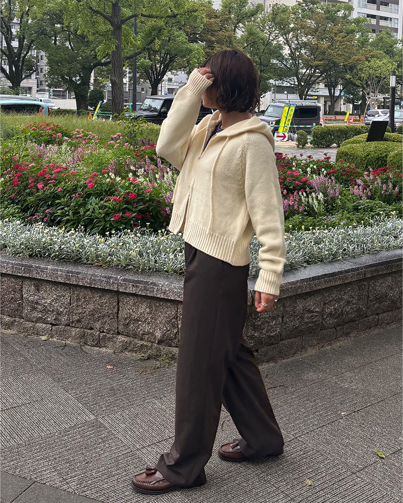 【saki】Supremeクロシェ ジップ ニット フード　L Supreme シュプリーム Crochet Hooded Zip Up Sweater・クロケット