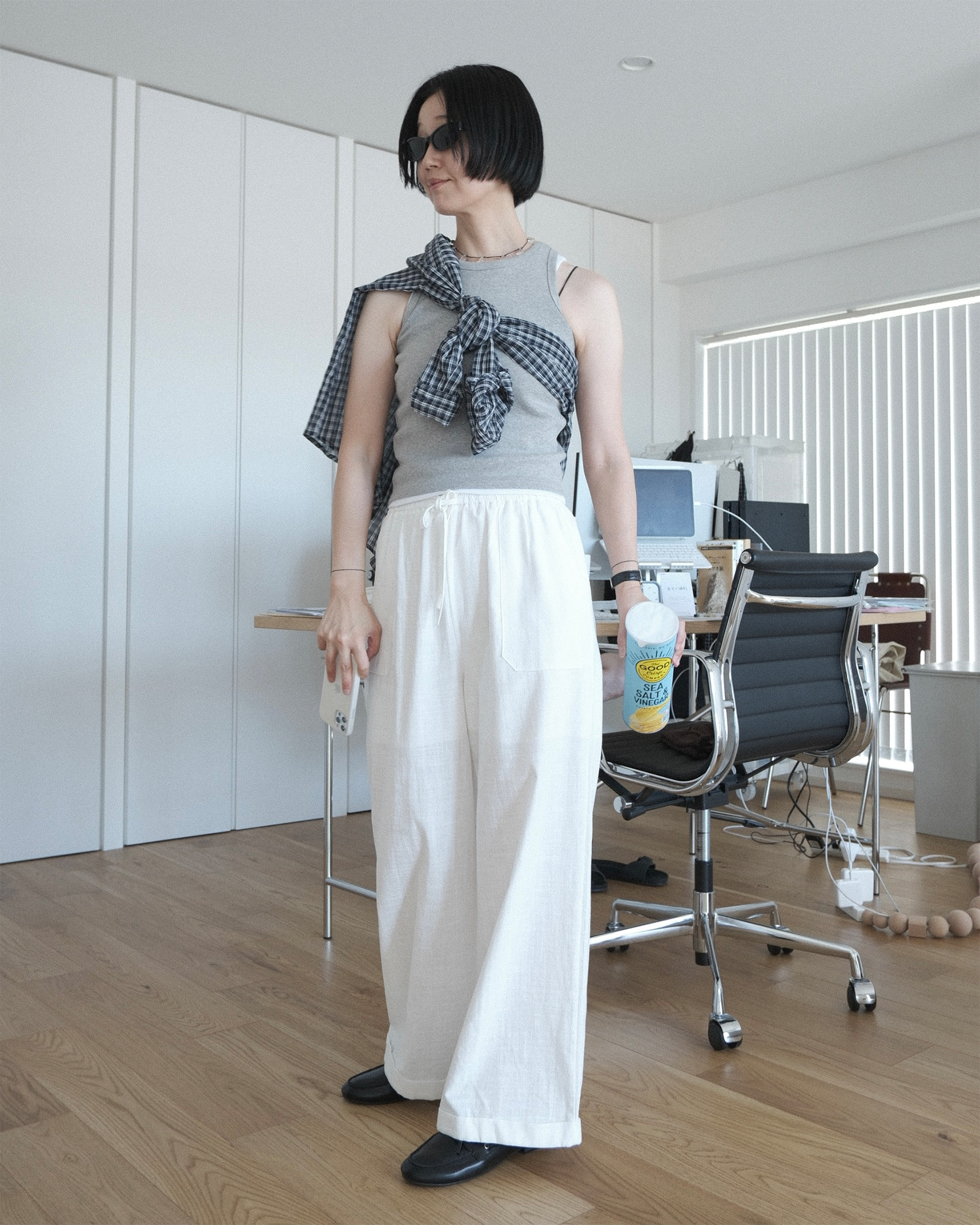 サマーリネンワイドパンツ | ファッション通販サイト NUGU