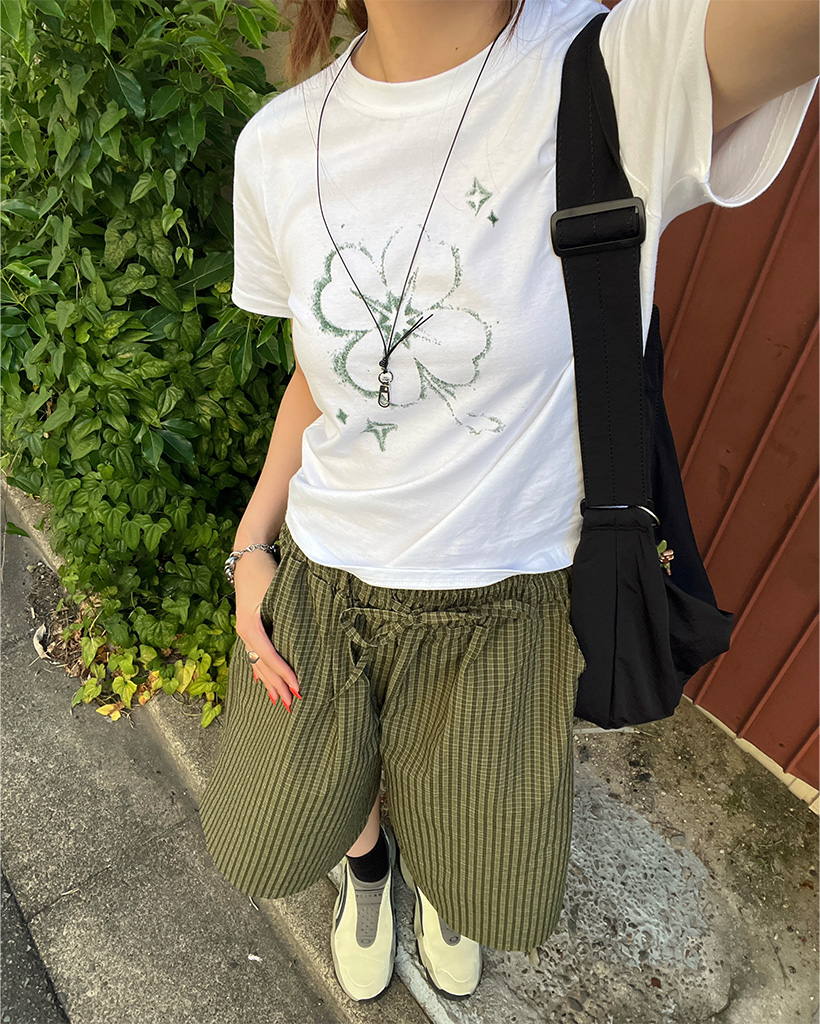 TEN。LINKABLE パフショートパンツ リンカブル パフ ショートパンツ ブラック