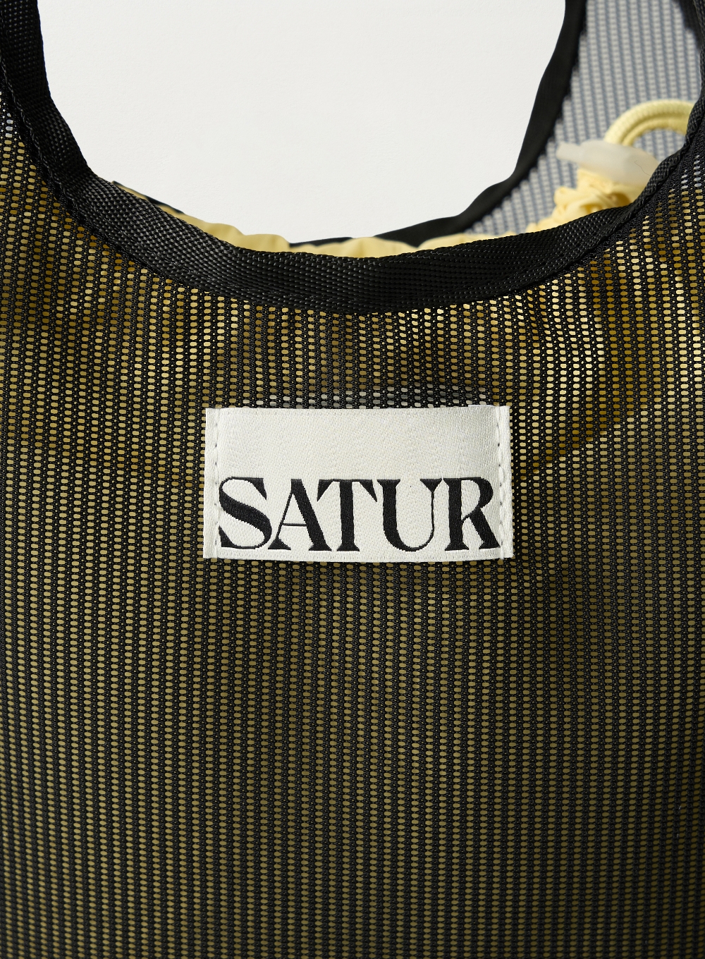 【 SATUR 】Bon Voyage Small Mesh Bag Bon Voyage Small Mesh Bag - Black | ファッション通販サイト NUGU