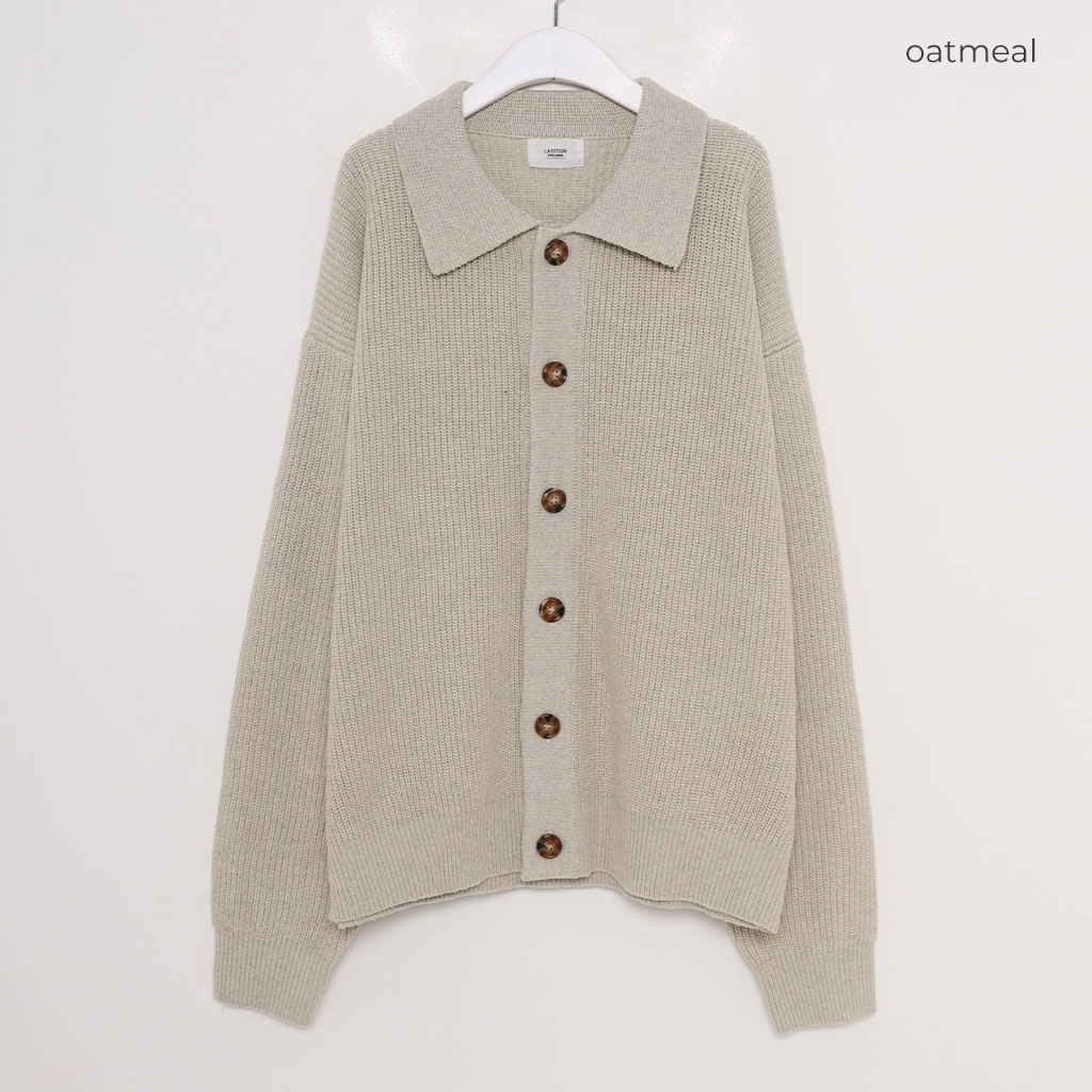 Sheller ボタン付きカーディガン Jewel button cardigan – shéller / シェリエ