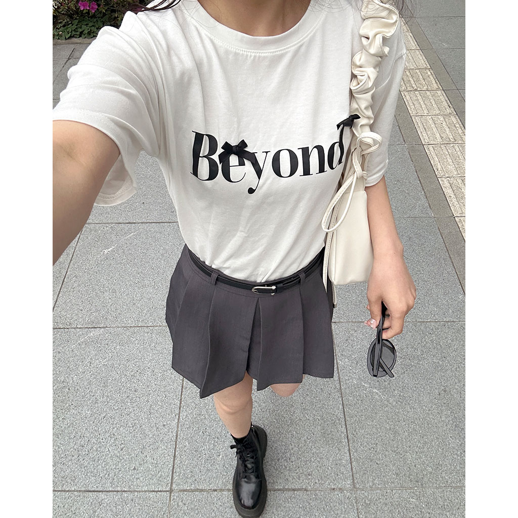 ベルトセットプリーツミニスカート | ファッション通販サイト NUGU