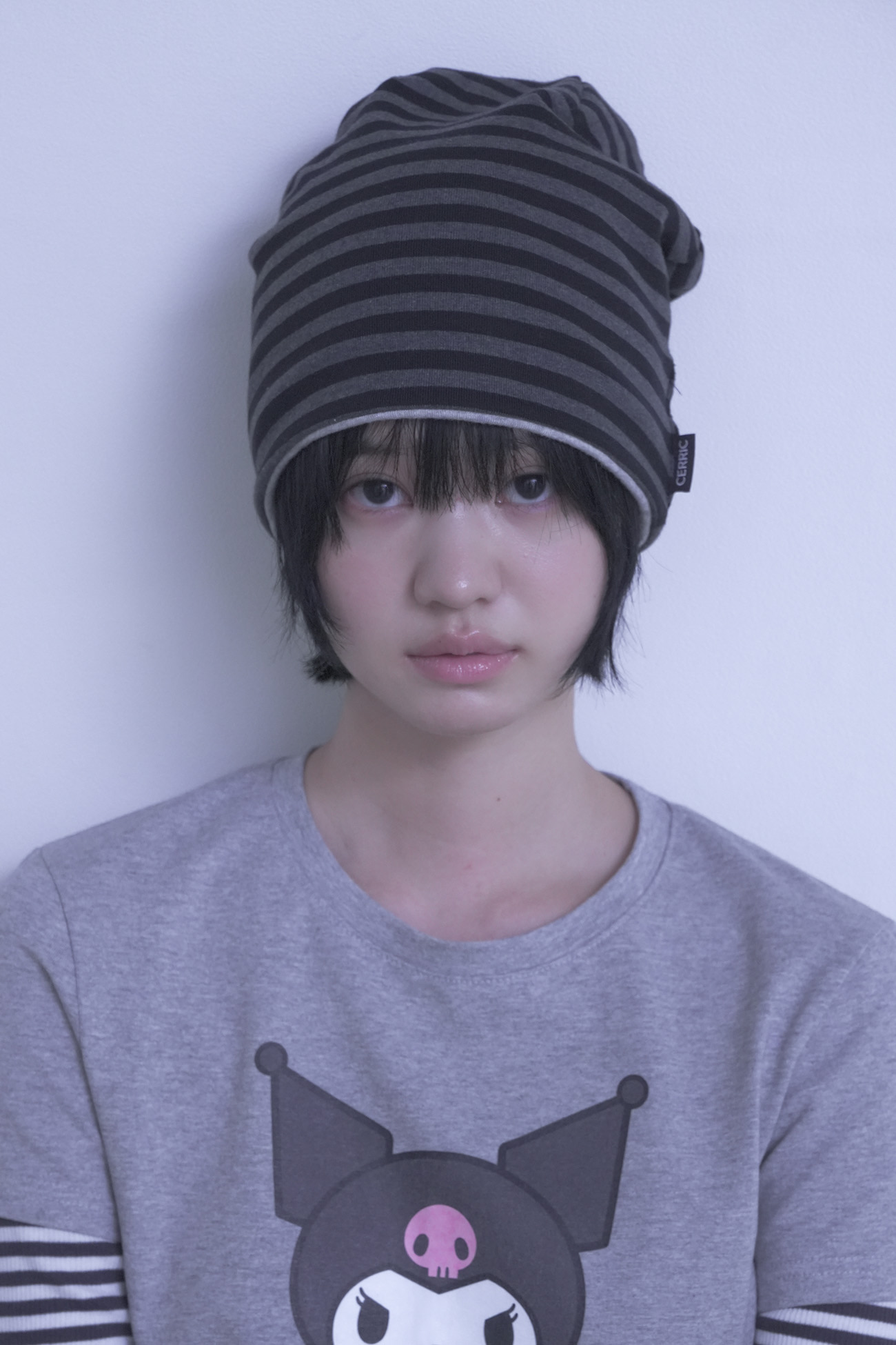 REVERSIBLE BEANIE / CHARCOAL