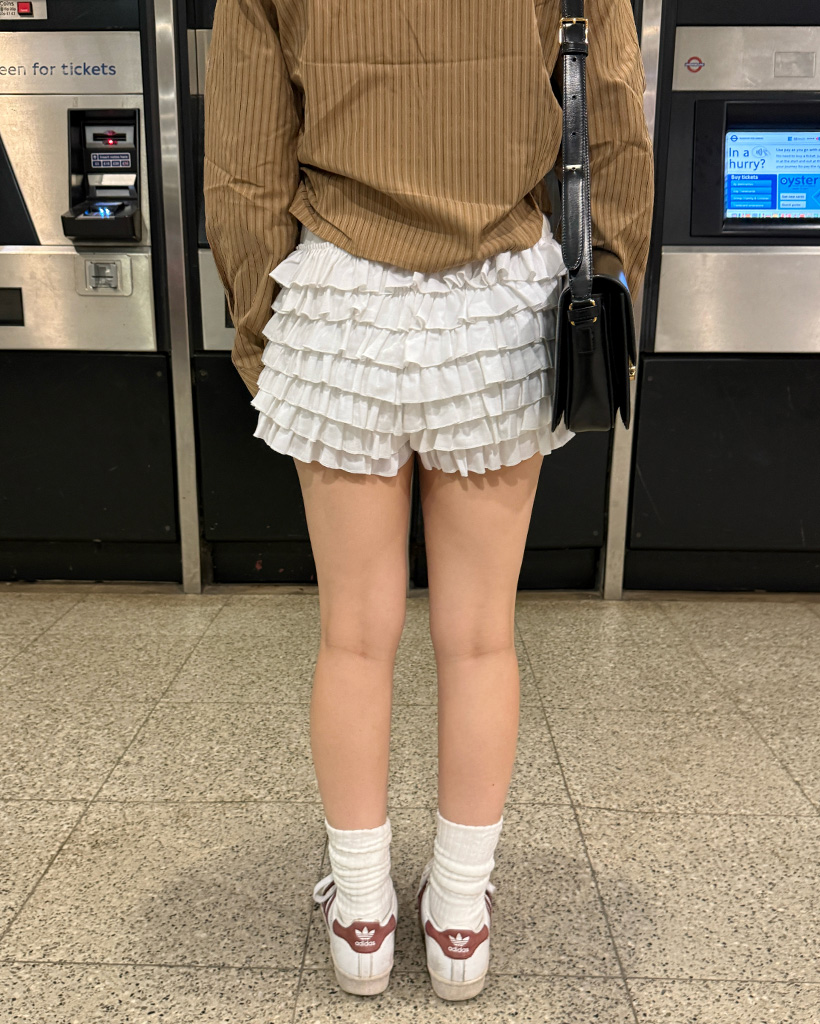 ティアードフリルショートパンツ | ファッション通販サイト NUGU