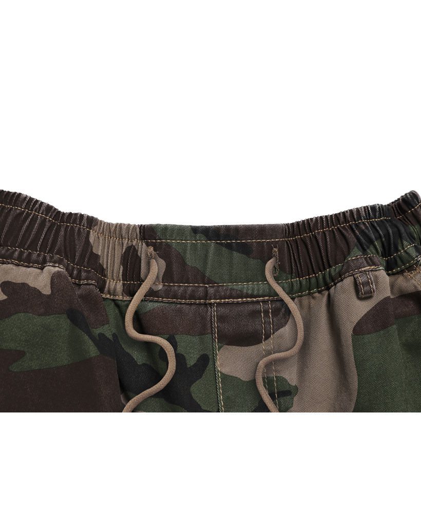 Parachute Washsing Cotton Wide Cargo Pants - camo Parachute Washsing Cotton Wide Cargo Pants - camo