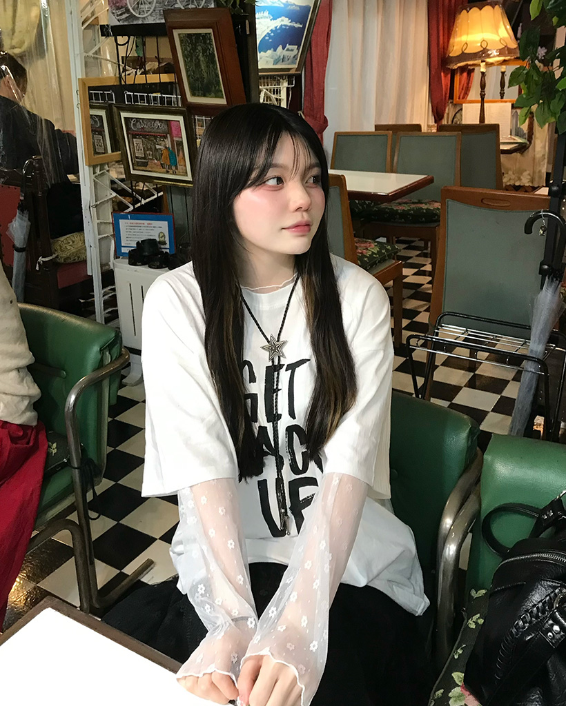 フラワーシースルーTシャツ | ファッション通販サイト NUGU