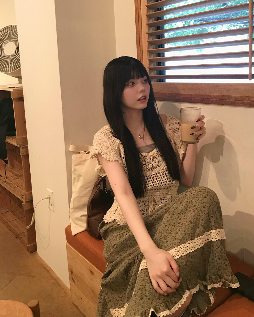 ノースリーブセットパンチングニット | ファッション通販サイト NUGU