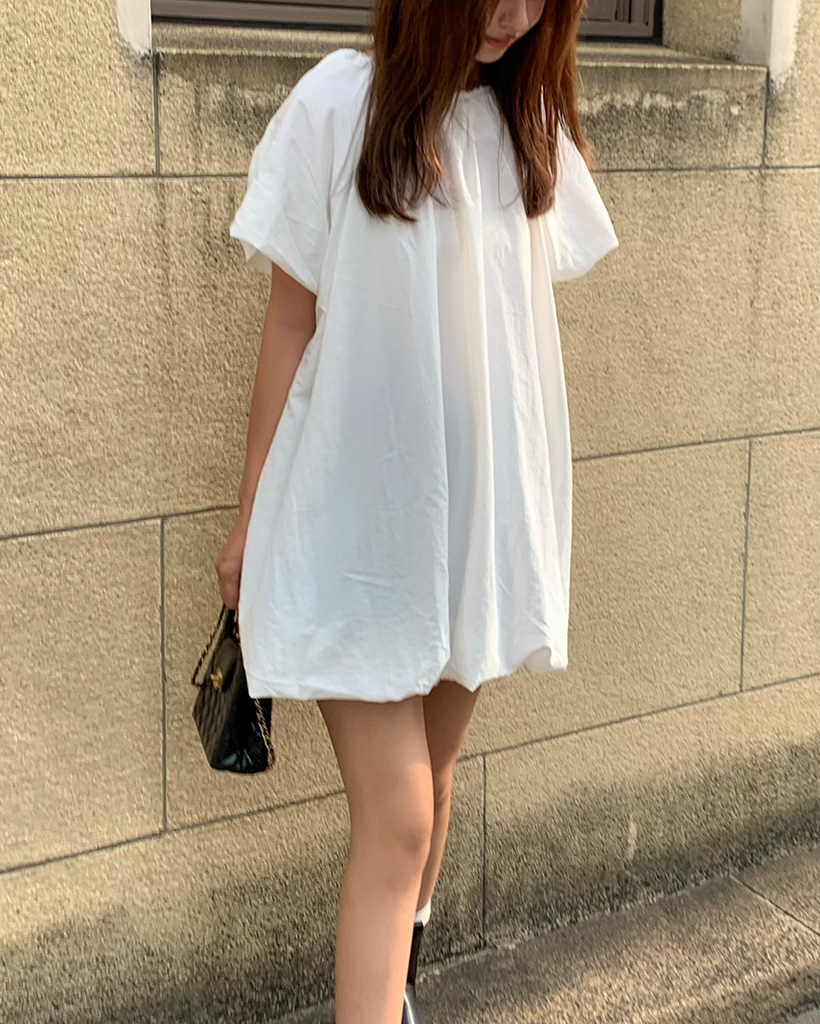 バルーンラブリーオーバーサイズワンピース | ファッション通販サイト NUGU