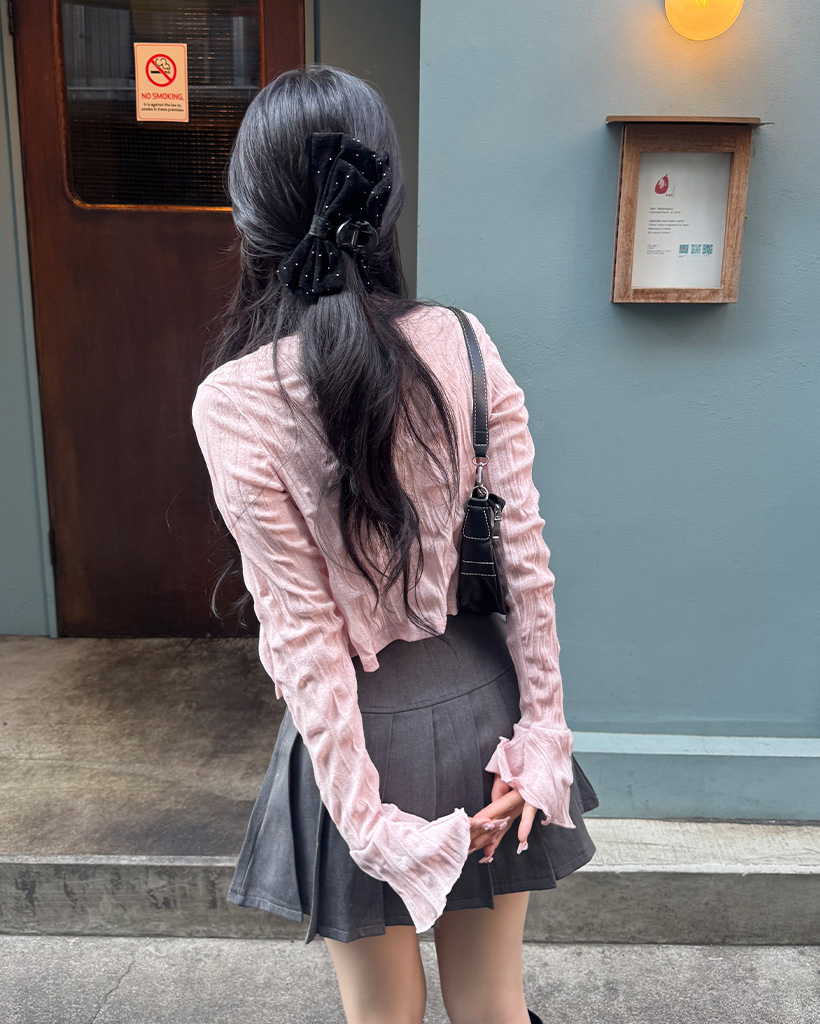nabi kazane ブーツカットデニム ブラック ブラックブーツカットパンツ | ファッション通販サイト NUGU