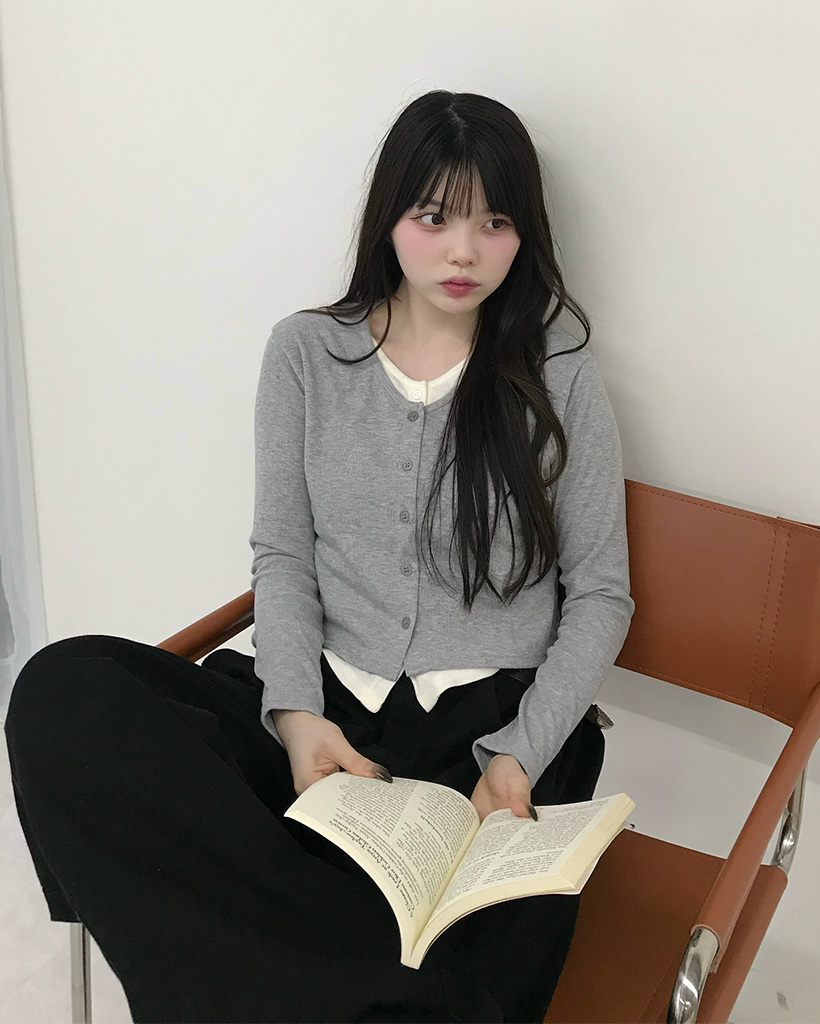 Second/Layer ピストレロリブカーディガン Second/Layer ピストレロリブカーディガン Second/Layer