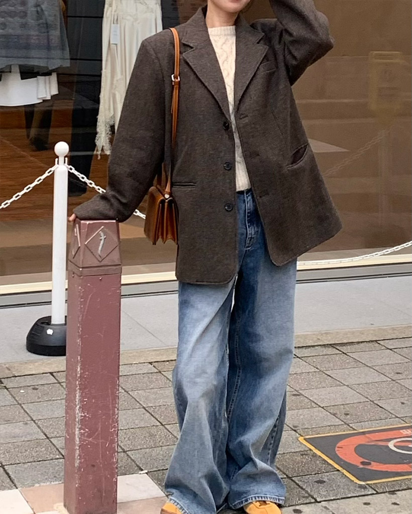 ヘリンボーンジャケット | ファッション通販サイト NUGU