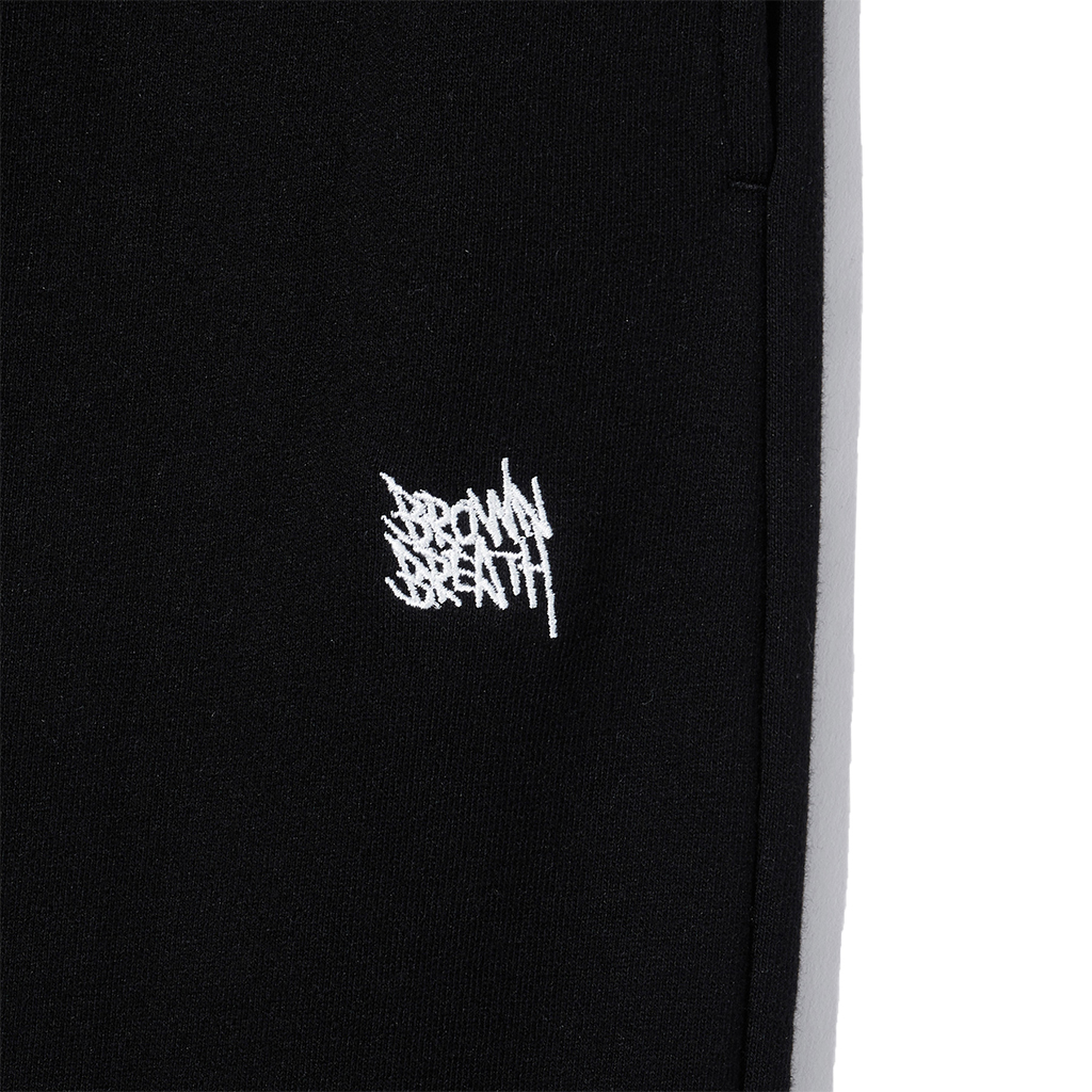 ★BROWNBREATH★ PATCH GRAPHICS SWEAT PANTS BLACK MUSINSA | BROWNBREATH PATCH GRAPHICS SWEAT PANTS - BLACK