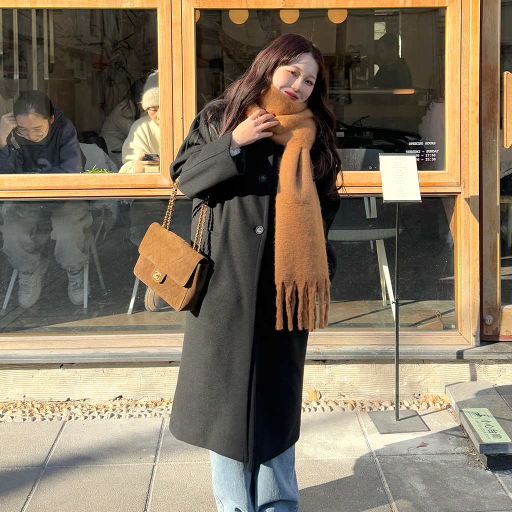 ヴェロニクブランキーノ スーパーロングマフラー ウール ヴェロニクブランキーノ スーパーロングマフラー ウール