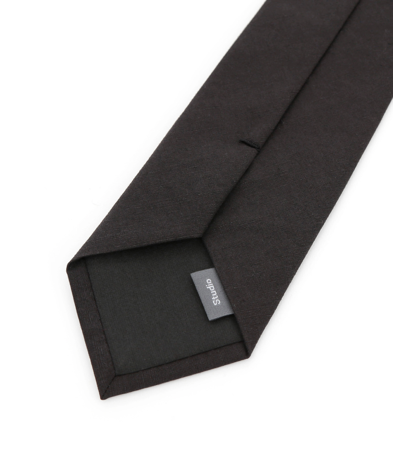 チャリー ネクタイJOHNLAWRANCESULLIVAN Silk twill neck tie