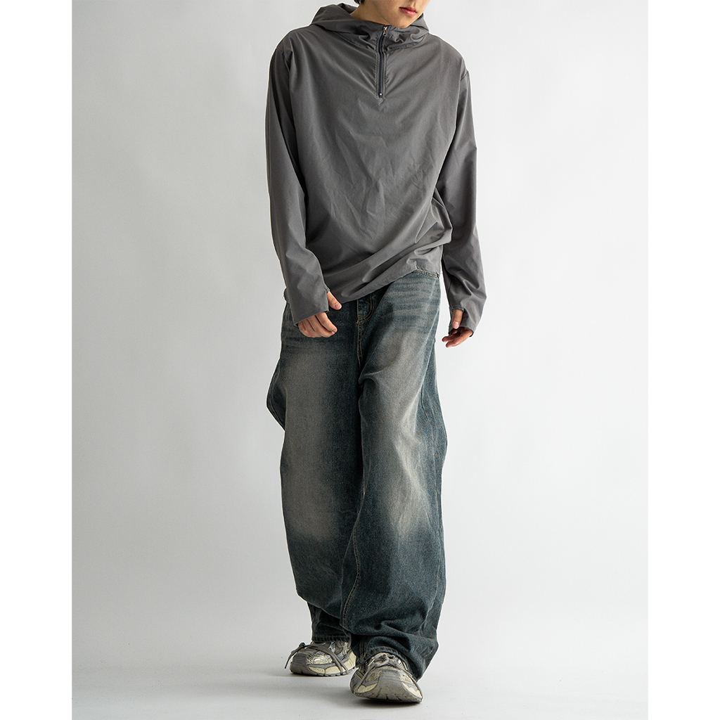 Vintage brush blue denim pants (1C) | ファッション通販サイト NUGU