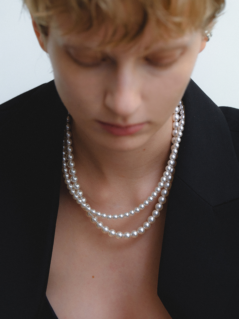 Wave Toggle Pearl Necklace (6mm/8mm)(2color) | ファッション Wave Toggle Pearl Necklace (6mm/8mm)(2color) | ファッション