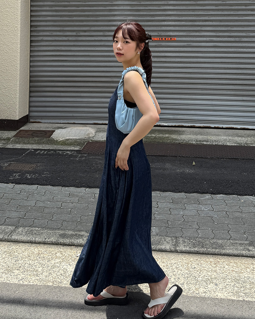 GUCCI デニムワンピース ノースリーブ 6 120/60 GUCCI デニムワンピース ノースリーブ 6 120/60
