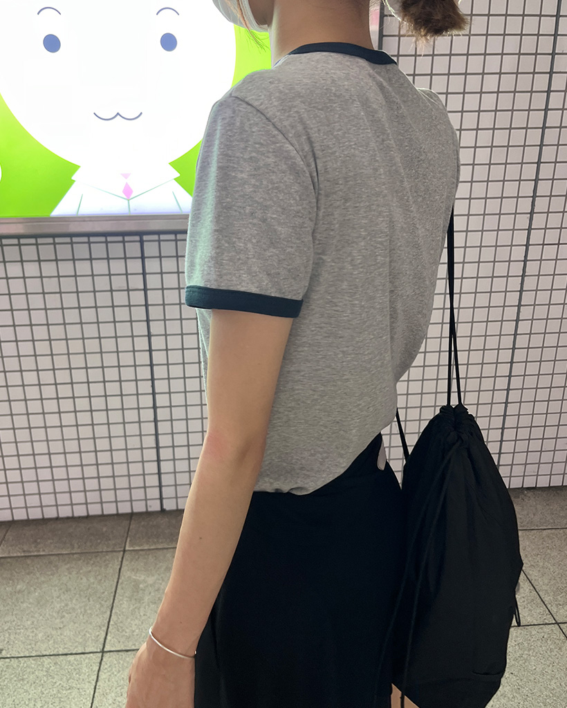 バイカラーリンガーTシャツ | ファッション通販サイト NUGU