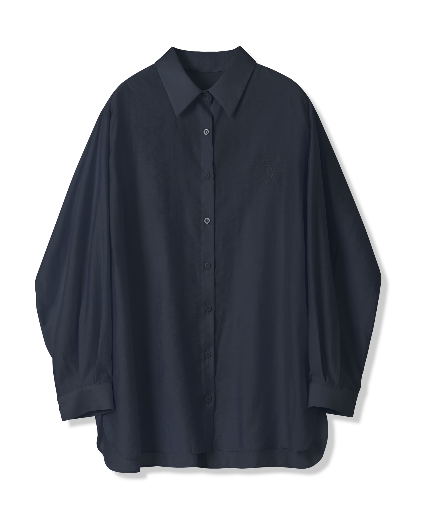 トップス milou Minou Back Slit Shirt BLUE | ファッション通販サイト NUGU