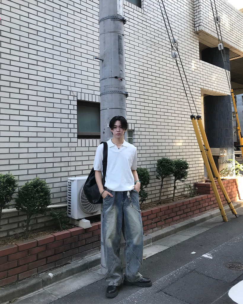 オイルウォッシュデニムパンツ | ファッション通販サイト NUGU