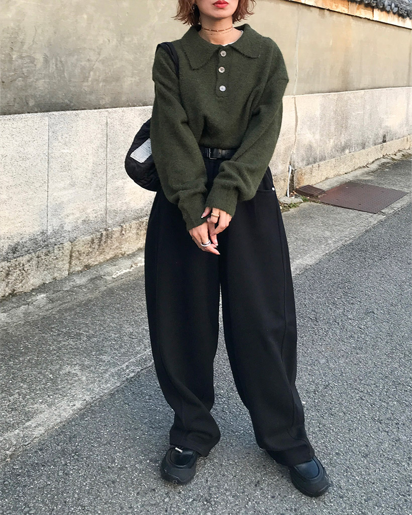 ベルトセットコットンパンツ | ファッション通販サイト NUGU