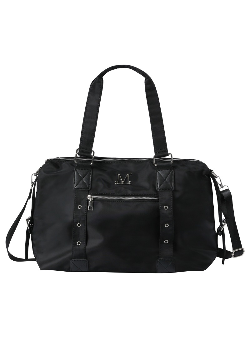 【MUCENT】 YANDE FRONT POCKET BIG LEATHER TOTE BAG UNISEX YANDE FRONT POCKET BIG LEATHER TOTE BAG UNISEX